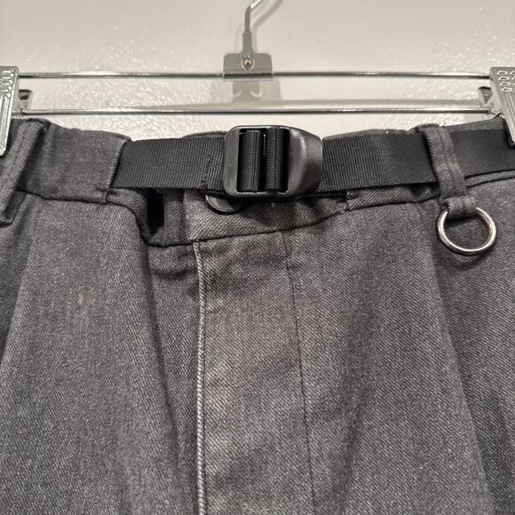 Saturdays New York City NYC Dean Trouser Pants Men’s Size Large Belted Gray - Picture 5 of 11